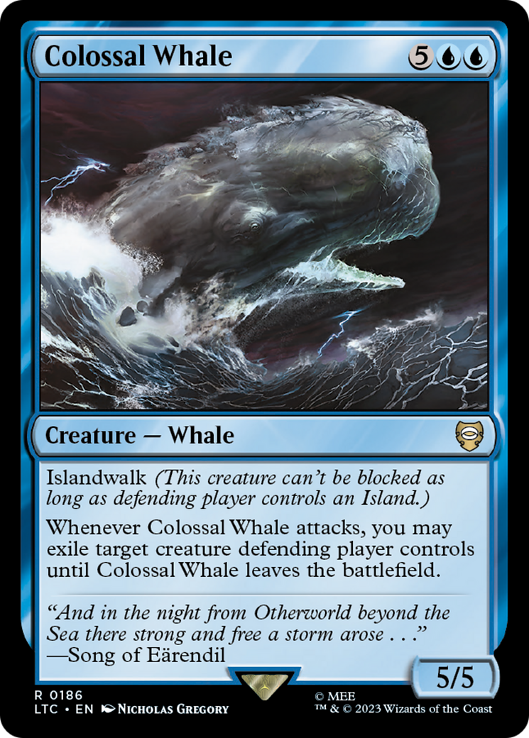 Colossal Whale [The Lord of the Rings: Tales of Middle-Earth Commander] | Deep Dive Games St. Marys
