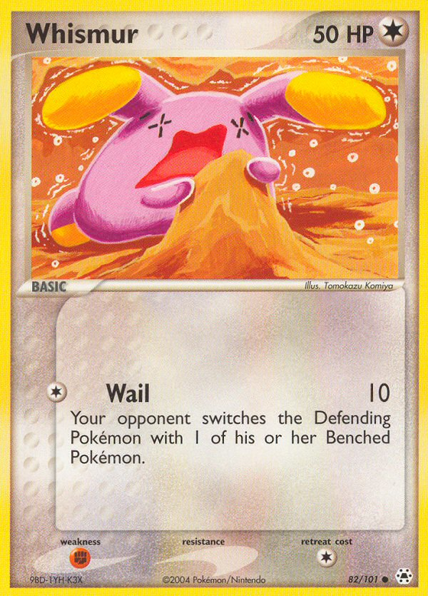 Whismur (82/101) [EX: Hidden Legends] | Deep Dive Games St. Marys