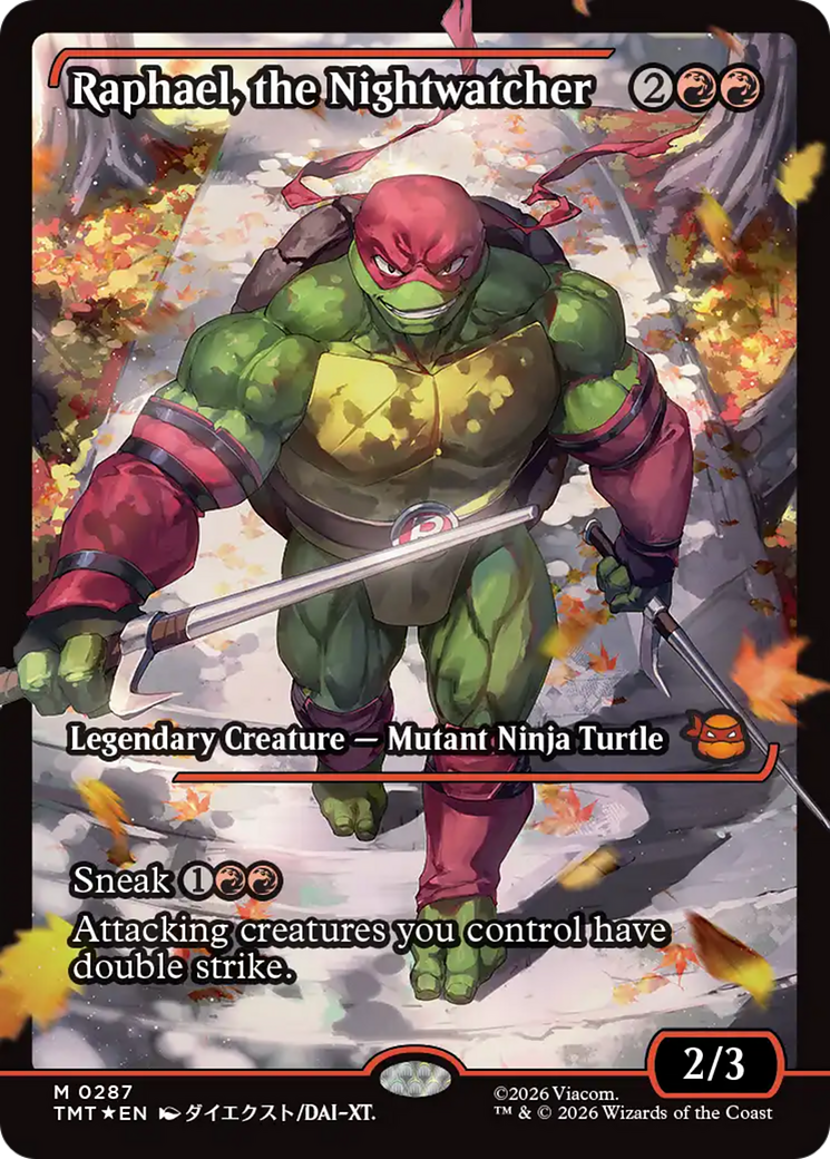 Raphael, the Nightwatcher (Showcase) [Teenage Mutant Ninja Turtles] | Deep Dive Games St. Marys