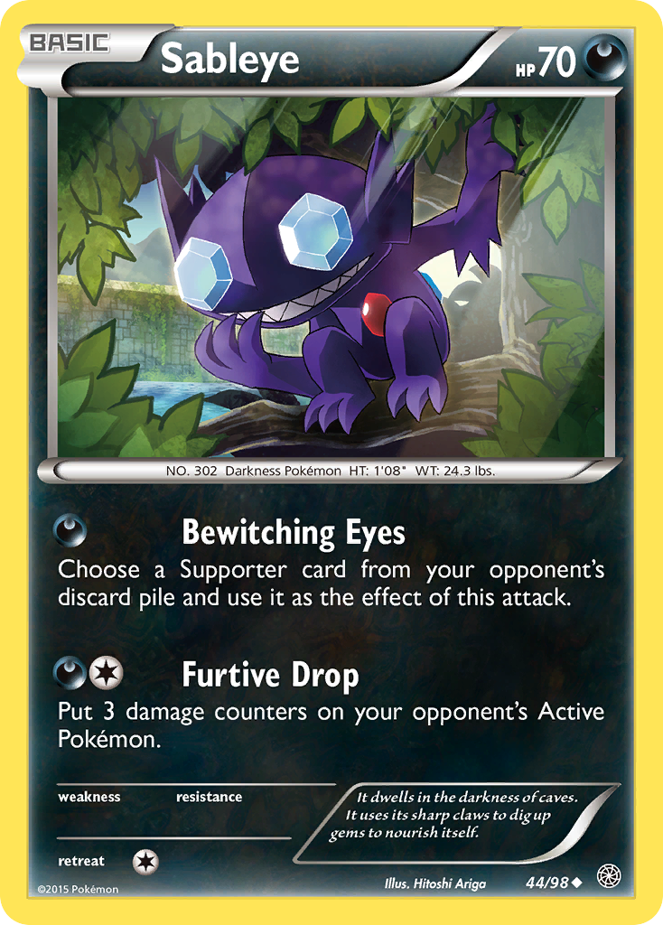 Sableye (44/98) [XY: Ancient Origins] | Deep Dive Games St. Marys