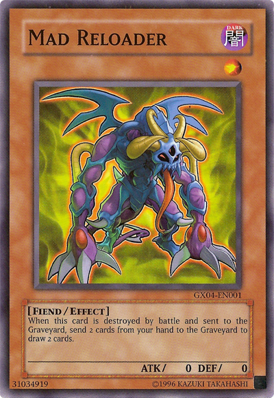 Mad Reloader (GX Tag Force 2) [GX04-EN001] Super Rare | Deep Dive Games St. Marys