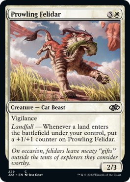 Prowling Felidar [Jumpstart 2022] | Deep Dive Games St. Marys