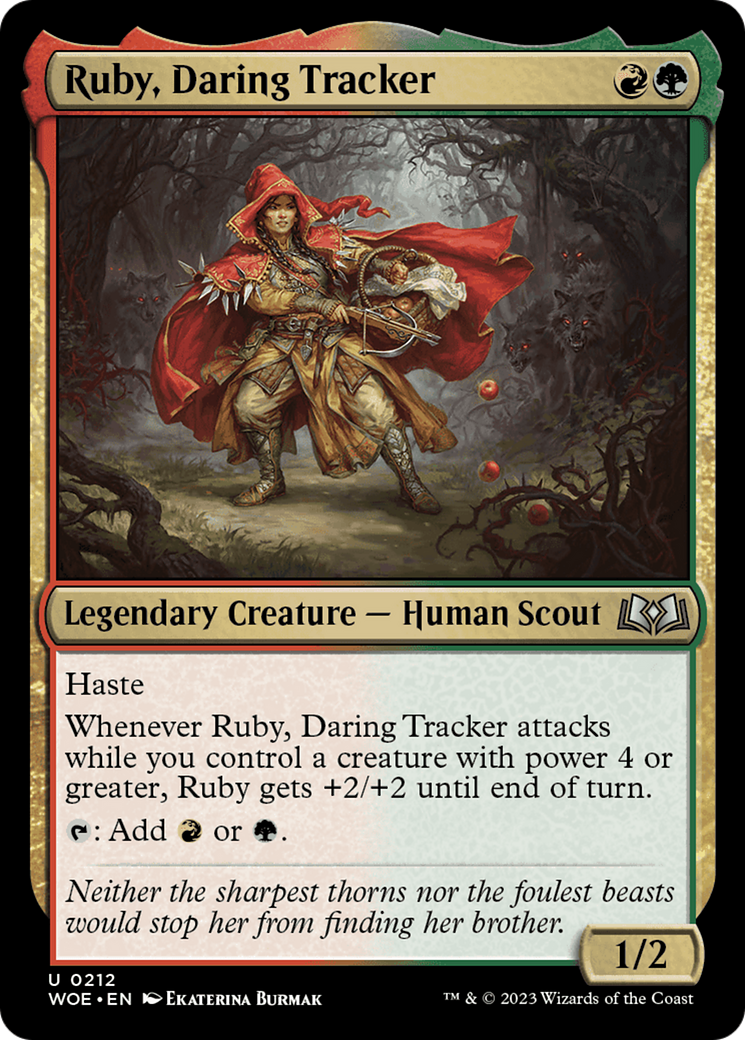 Ruby, Daring Tracker [Wilds of Eldraine] | Deep Dive Games St. Marys