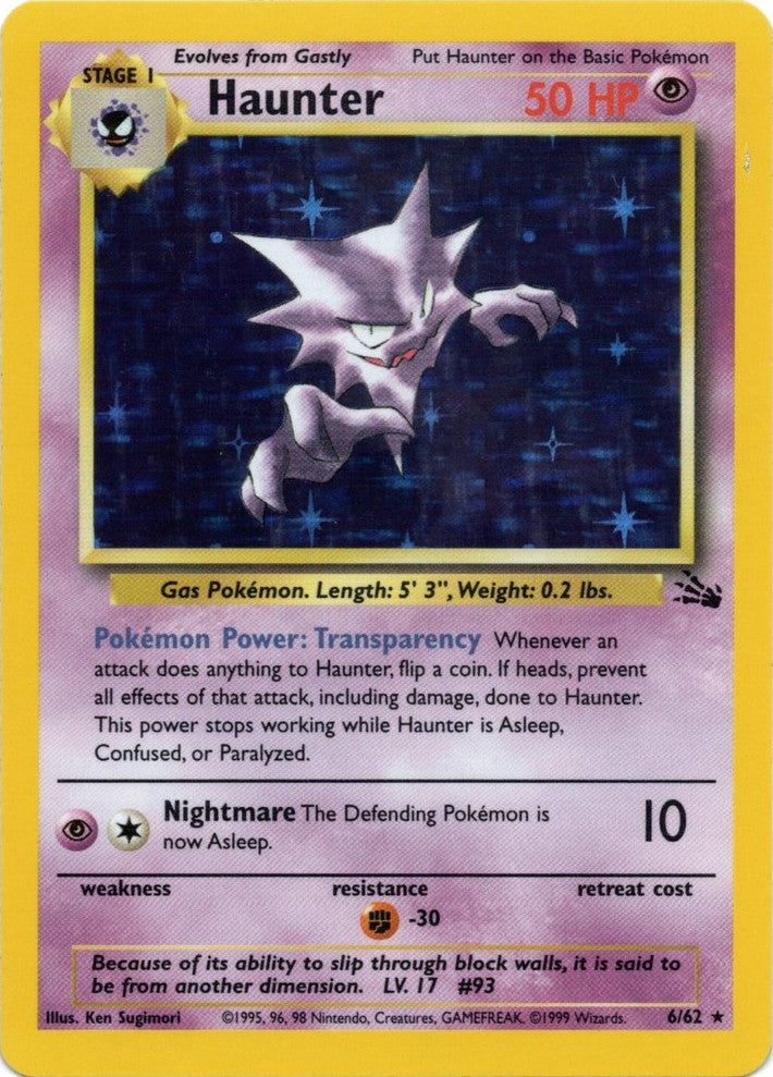 Haunter (6/62) [Fossil Unlimited] | Deep Dive Games St. Marys