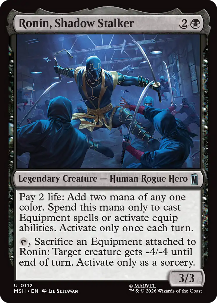 Ronin, Shadow Stalker [Marvel Super Heroes] | Deep Dive Games St. Marys