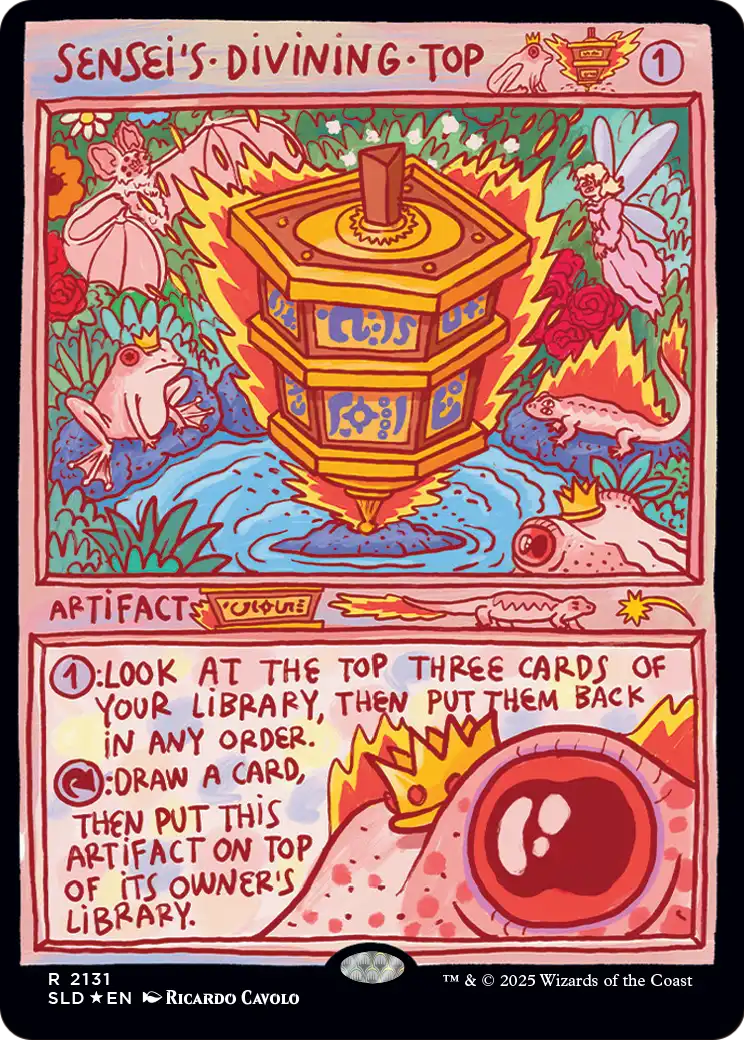 Sensei's Divining Top [Secret Lair Drop Series] | Deep Dive Games St. Marys