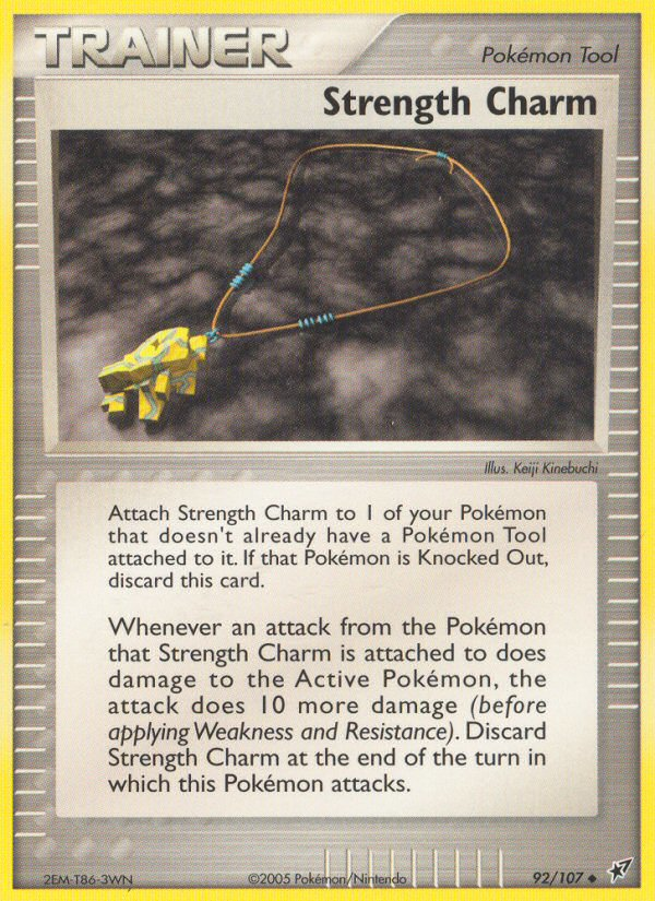 Strength Charm (92/107) [EX: Deoxys] | Deep Dive Games St. Marys