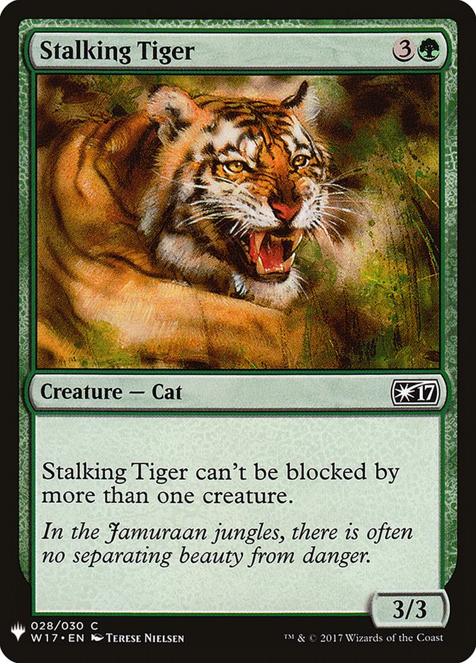 Stalking Tiger [Mystery Booster] | Deep Dive Games St. Marys