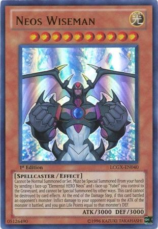 Neos Wiseman [LCGX-EN040] Ultra Rare | Deep Dive Games St. Marys