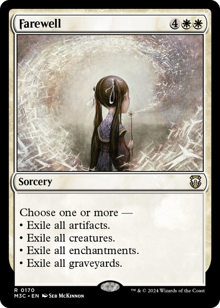 Farewell (Ripple Foil) [Modern Horizons 3 Commander] | Deep Dive Games St. Marys