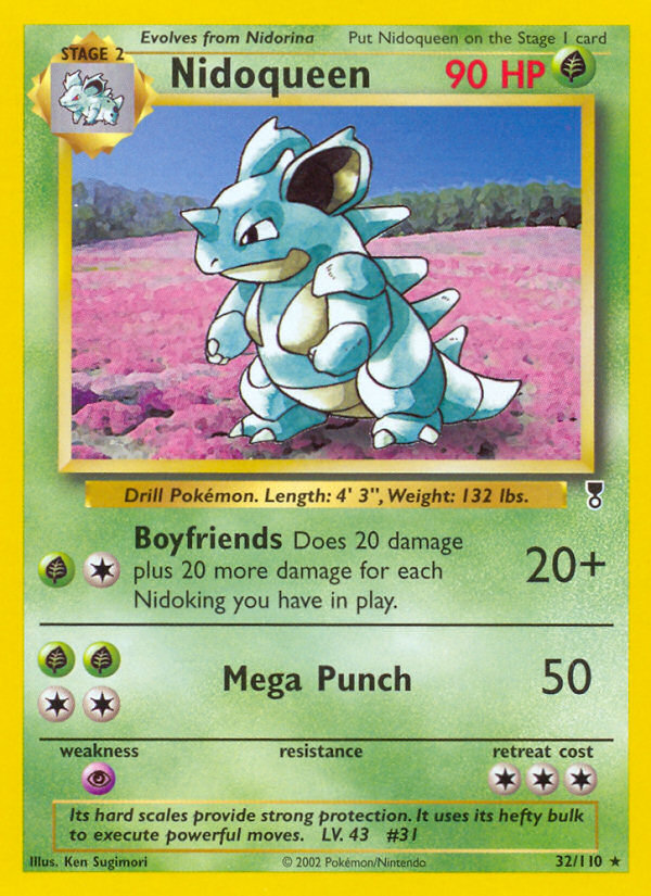 Nidoqueen (32/110) [Legendary Collection] | Deep Dive Games St. Marys