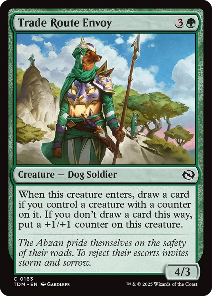 Trade Route Envoy [Tarkir: Dragonstorm] | Deep Dive Games St. Marys