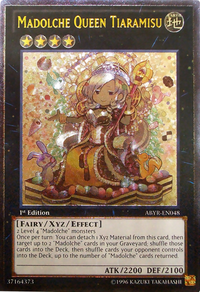 Madolche Queen Tiaramisu (UTR) [ABYR-EN048] Ultimate Rare | Deep Dive Games St. Marys