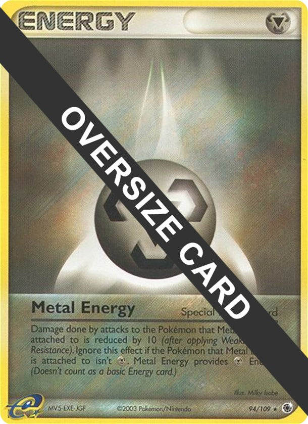 Metal Energy (94/109) (Jumbo Card) [EX: Ruby & Sapphire] | Deep Dive Games St. Marys