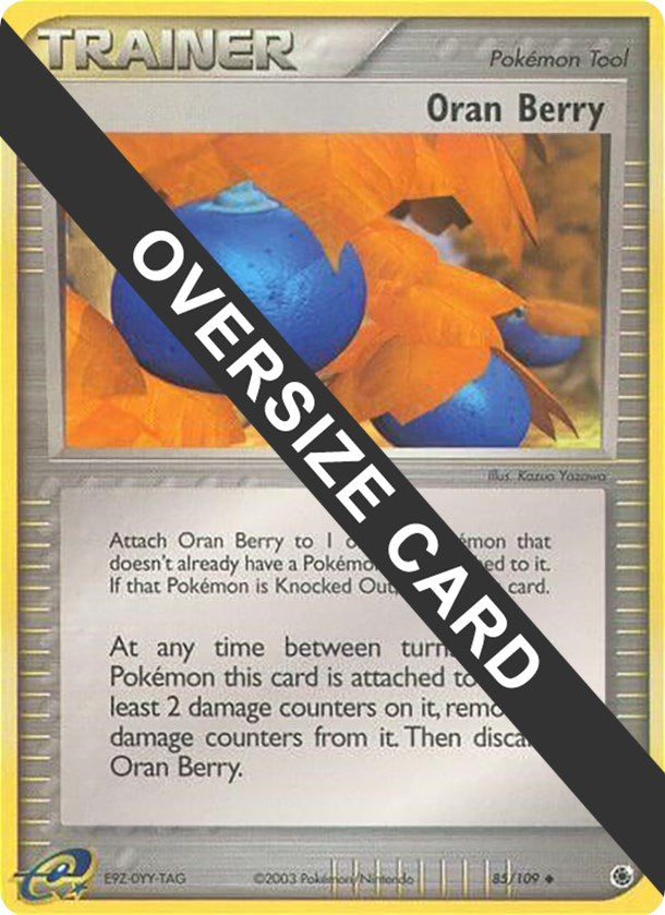 Oran Berry (85/109) (Jumbo Card) [EX: Ruby & Sapphire] | Deep Dive Games St. Marys