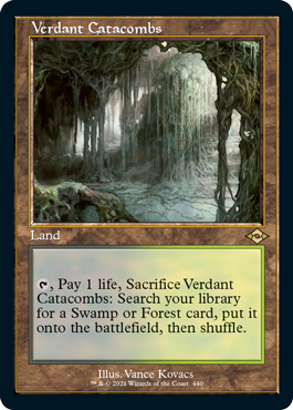 Verdant Catacombs (Retro Foil Etched) [Modern Horizons 2] | Deep Dive Games St. Marys