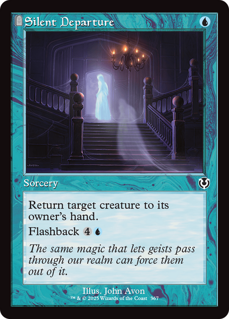 Silent Departure (Retro Frame) [Innistrad Remastered] | Deep Dive Games St. Marys