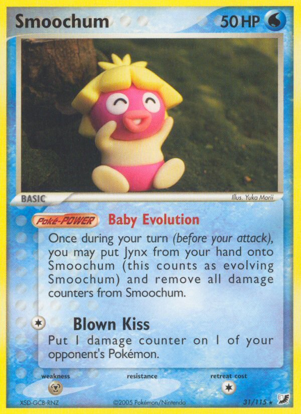 Smoochum (31/115) [EX: Unseen Forces] | Deep Dive Games St. Marys