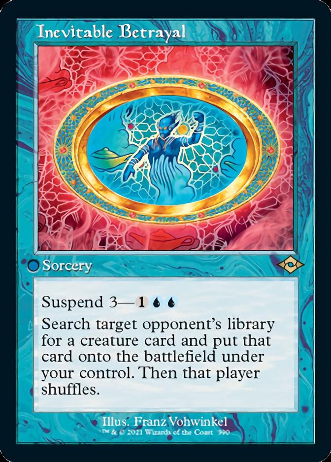 Inevitable Betrayal (Retro Foil Etched) [Modern Horizons 2] | Deep Dive Games St. Marys