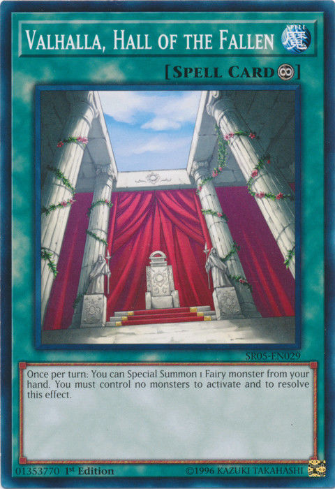 Valhalla, Hall of the Fallen [SR05-EN029] Common | Deep Dive Games St. Marys