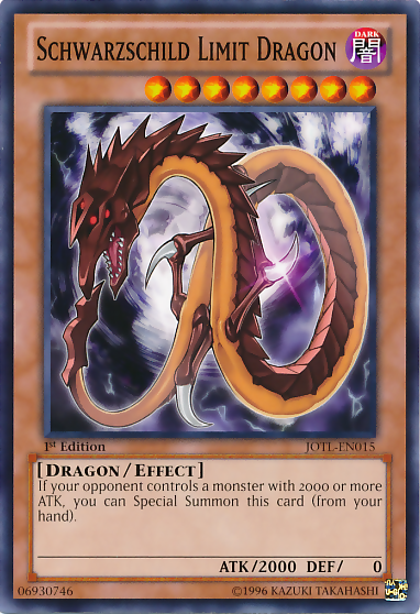 Schwarzschild Limit Dragon [JOTL-EN015] Common | Deep Dive Games St. Marys