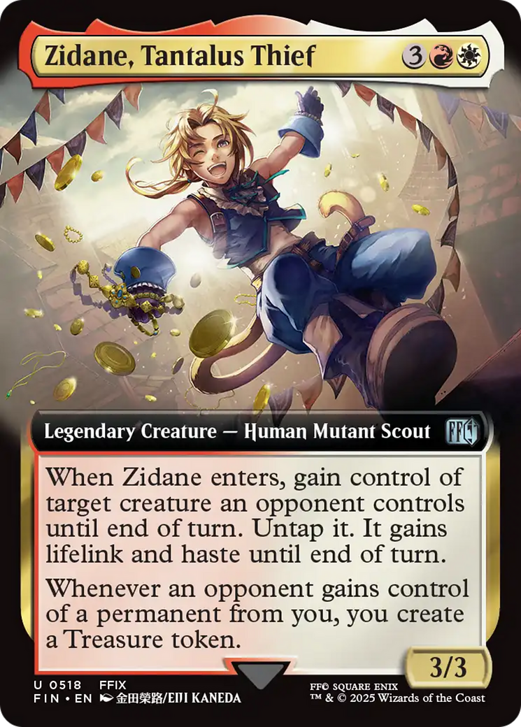 Zidane, Tantalus Thief (Extended Art) [FINAL FANTASY] | Deep Dive Games St. Marys