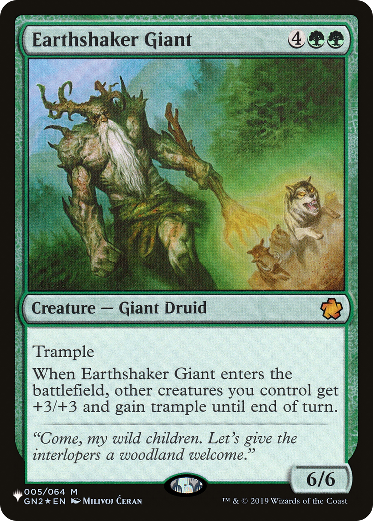 Earthshaker Giant [The List] | Deep Dive Games St. Marys