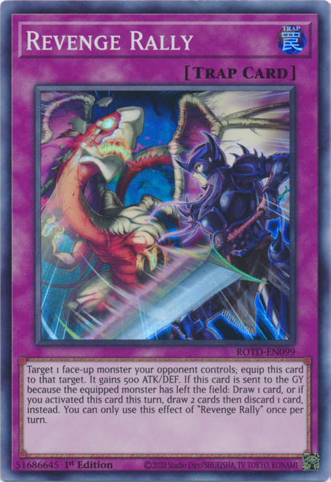 Revenge Rally [ROTD-EN099] Super Rare | Deep Dive Games St. Marys