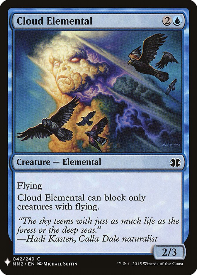 Cloud Elemental [Mystery Booster] | Deep Dive Games St. Marys