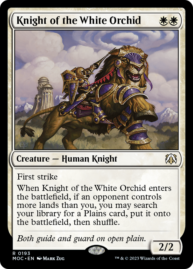 Knight of the White Orchid [March of the Machine Commander] | Deep Dive Games St. Marys