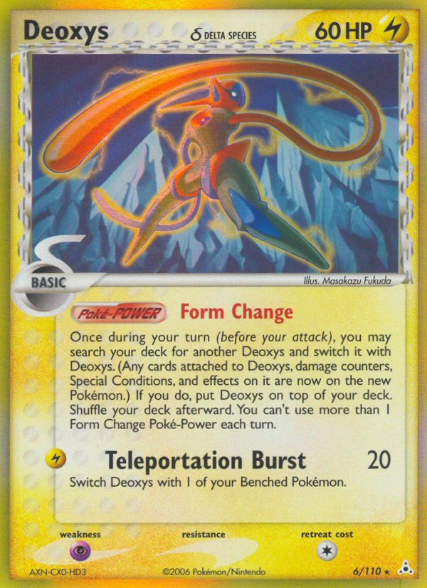 Deoxys (6/110) (Delta Species) [EX: Holon Phantoms] | Deep Dive Games St. Marys