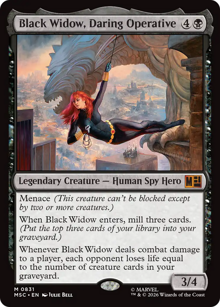 Black Widow, Daring Operative [Marvel Super Heroes Commander] | Deep Dive Games St. Marys