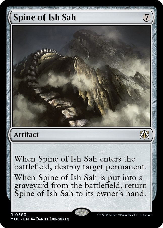 Spine of Ish Sah [March of the Machine Commander] | Deep Dive Games St. Marys
