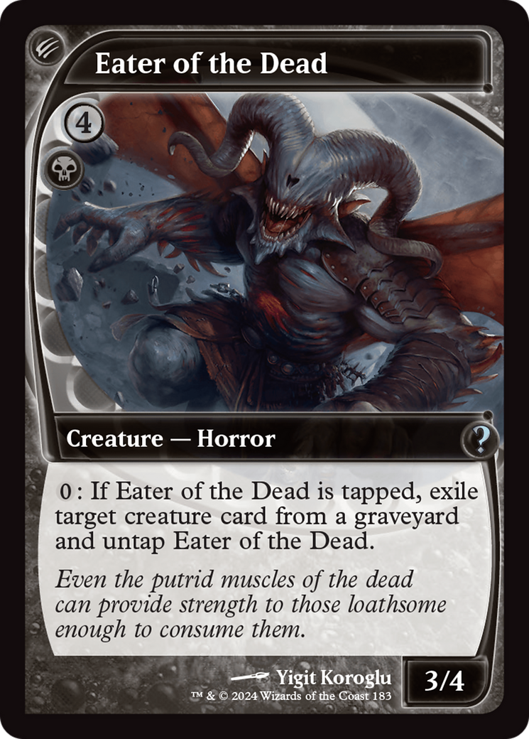 Eater of the Dead (Future Sight) [Mystery Booster 2] | Deep Dive Games St. Marys