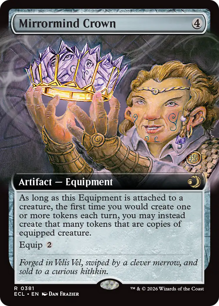 Mirrormind Crown (Extended Art) [Lorwyn Eclipsed] | Deep Dive Games St. Marys