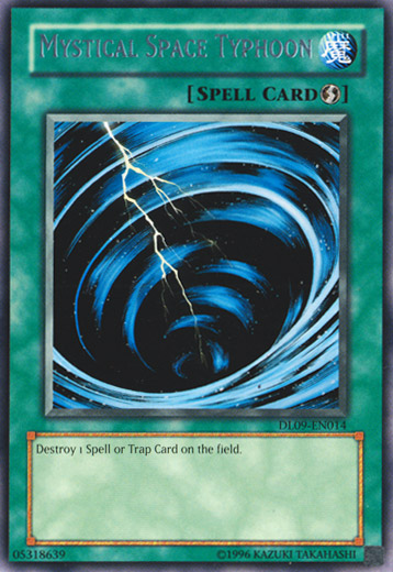 Mystical Space Typhoon (Silver) [DL09-EN014] Rare | Deep Dive Games St. Marys