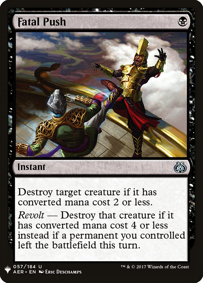 Fatal Push [Mystery Booster] | Deep Dive Games St. Marys