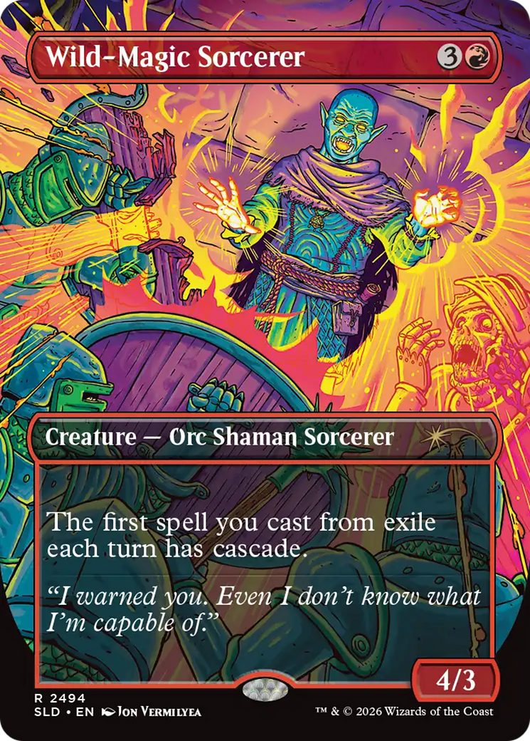 Wild-Magic Sorcerer [Secret Lair Drop Series] | Deep Dive Games St. Marys