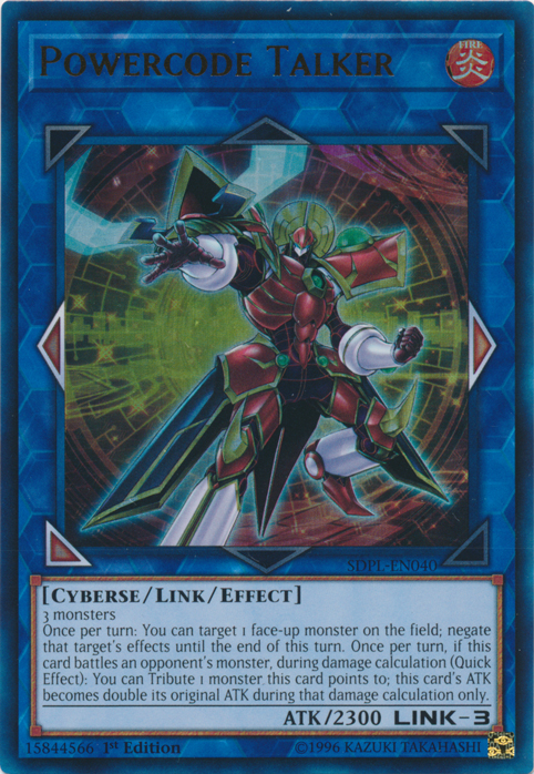 Powercode Talker [SDPL-EN040] Ultra Rare | Deep Dive Games St. Marys