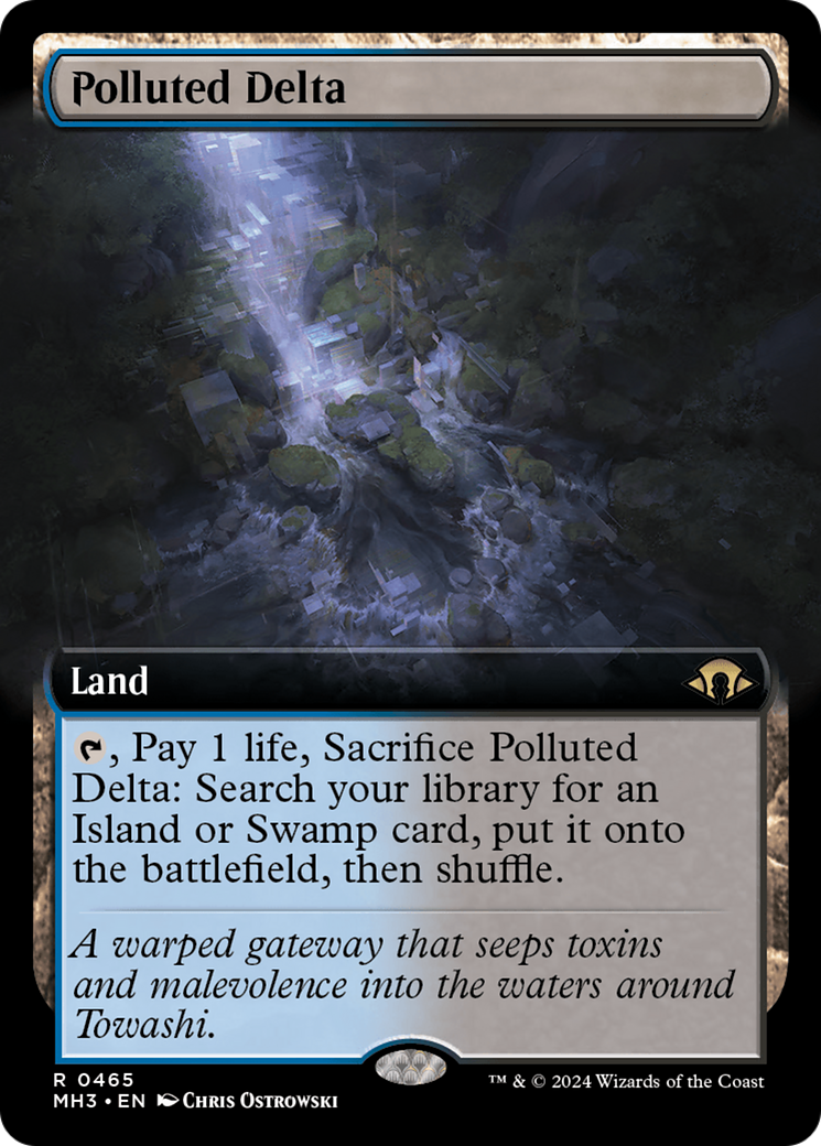 Polluted Delta (Extended Art) [Modern Horizons 3] | Deep Dive Games St. Marys