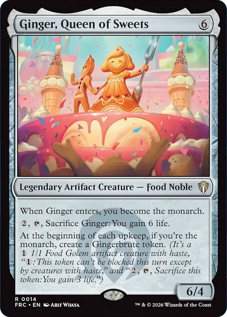 Ginger, Queen of Sweets [Reality Fracture Commander] | Deep Dive Games St. Marys
