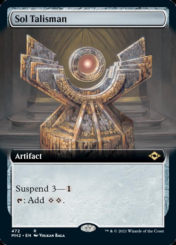 Sol Talisman (Extended Art) [Modern Horizons 2] | Deep Dive Games St. Marys