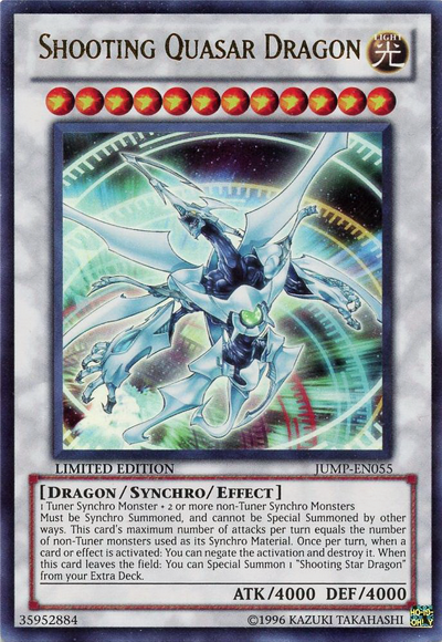 Shooting Quasar Dragon [JUMP-EN055] Ultra Rare | Deep Dive Games St. Marys