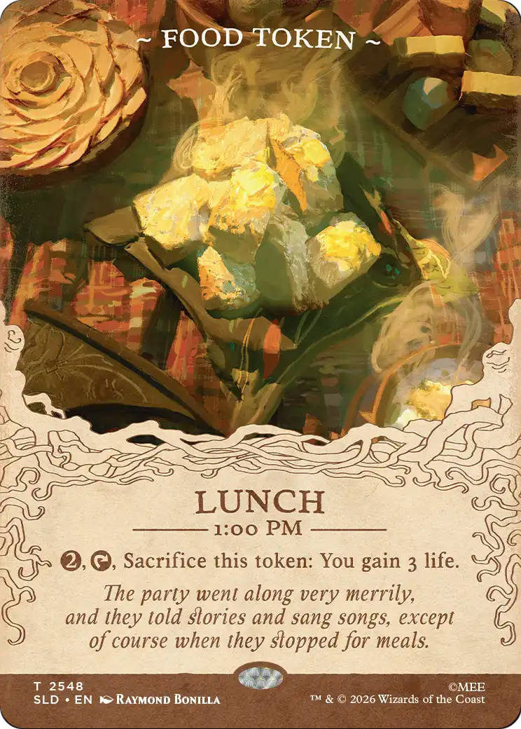 Food Token (2548) [Secret Lair Drop Series] | Deep Dive Games St. Marys