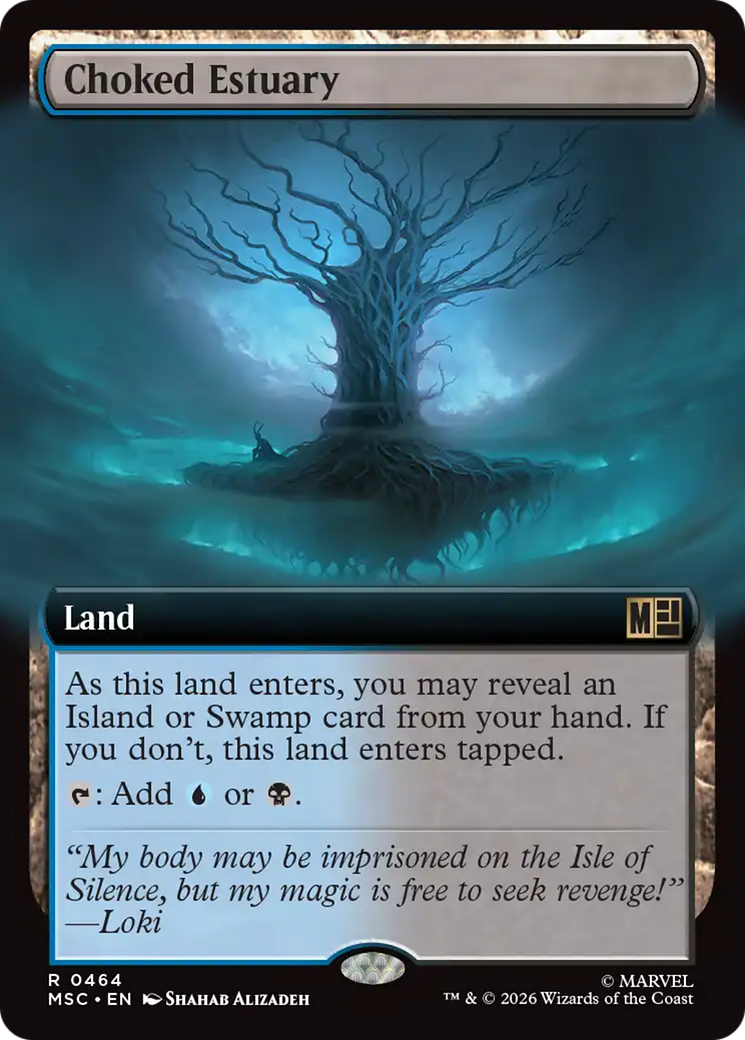 Choked Estuary (Extended Art) [Marvel Super Heroes Commander] | Deep Dive Games St. Marys