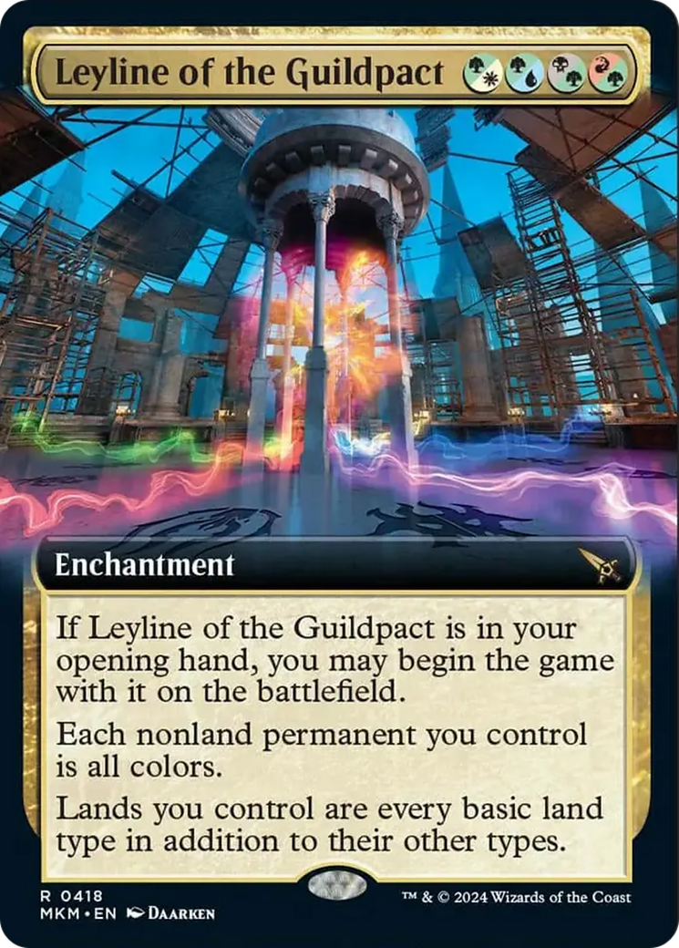 Leyline of the Guildpact (Extended Art) [Murders at Karlov Manor] | Deep Dive Games St. Marys
