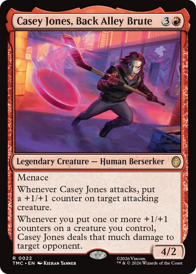 Casey Jones, Back Alley Brute [Teenage Mutant Ninja Turtles Commander] | Deep Dive Games St. Marys