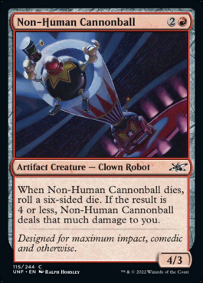Non-Human Cannonball [Unfinity] | Deep Dive Games St. Marys