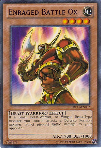 Enraged Battle Ox (Purple) [DL15-EN002] Rare | Deep Dive Games St. Marys