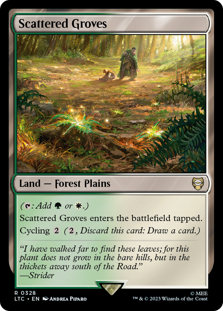 Scattered Groves [The Lord of the Rings: Tales of Middle-Earth Commander] | Deep Dive Games St. Marys